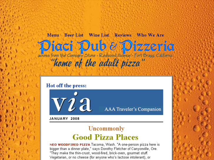 www.piacipizza.com