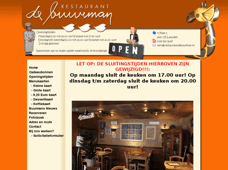 www.restaurantdebuurman.nl