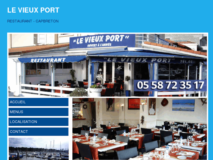 www.restaurantlevieuxport-capbreton.com