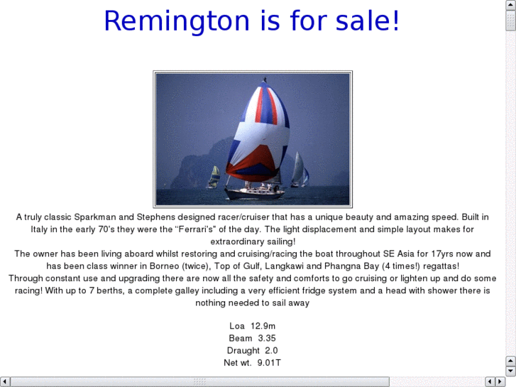 www.sail-remington.com