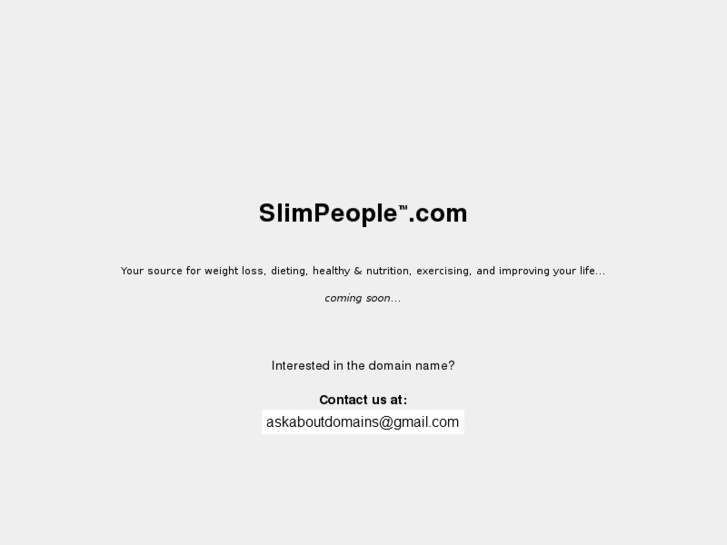 www.slimpeople.com