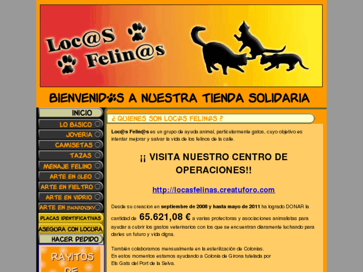 www.tiendalocasfelinas.com