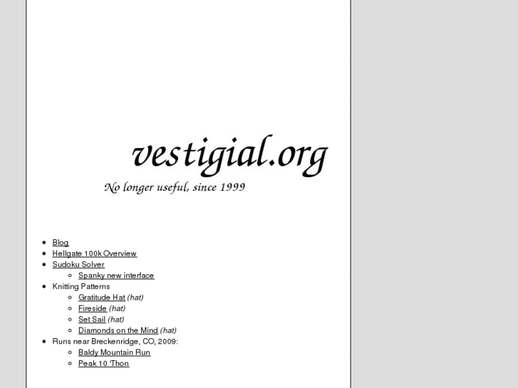 www.vestigial.org