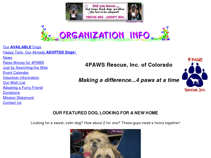 www.4pawsrescue.com