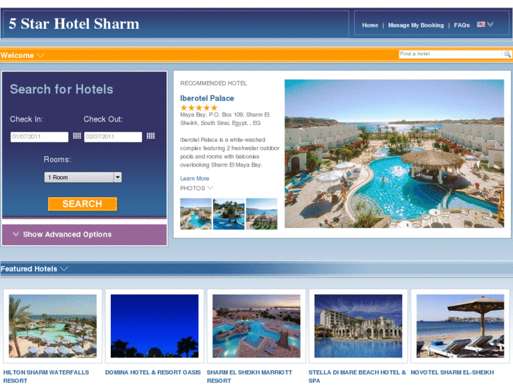 www.5starhotelsharm.com