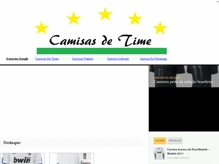 www.camisasdetime.net