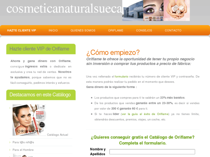 www.cosmeticanaturalsueca.com