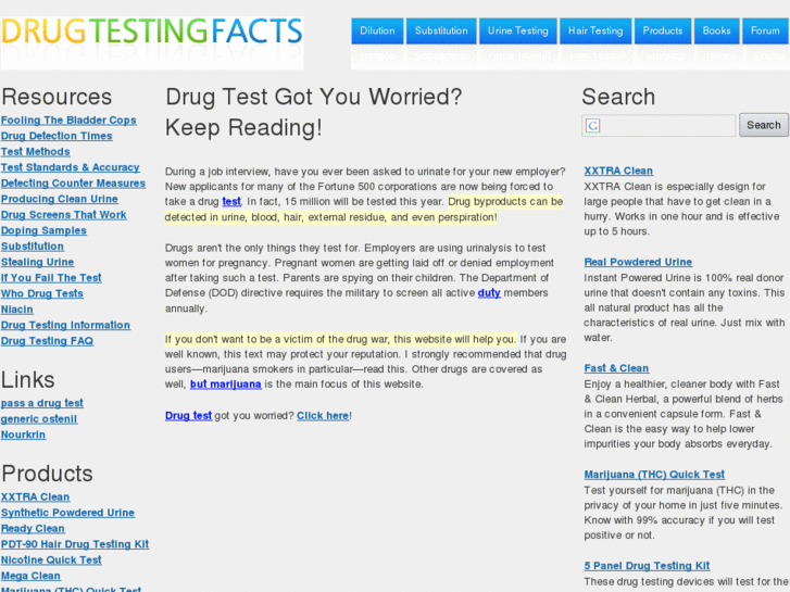 www.drug-test-facts.com