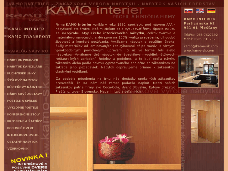 www.kamo-sk.com