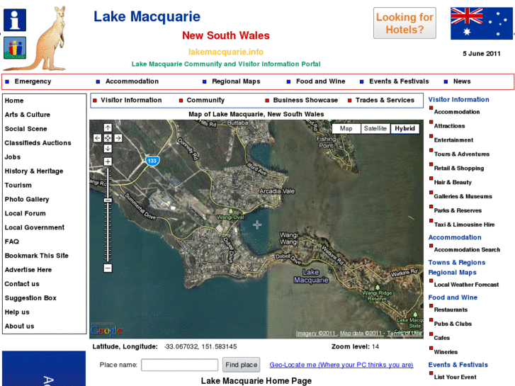 www.lakemacquarie.info