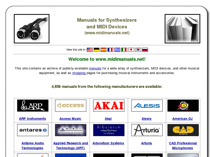 www.midimanuals.net