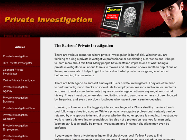 www.privateinvestigationedge.com