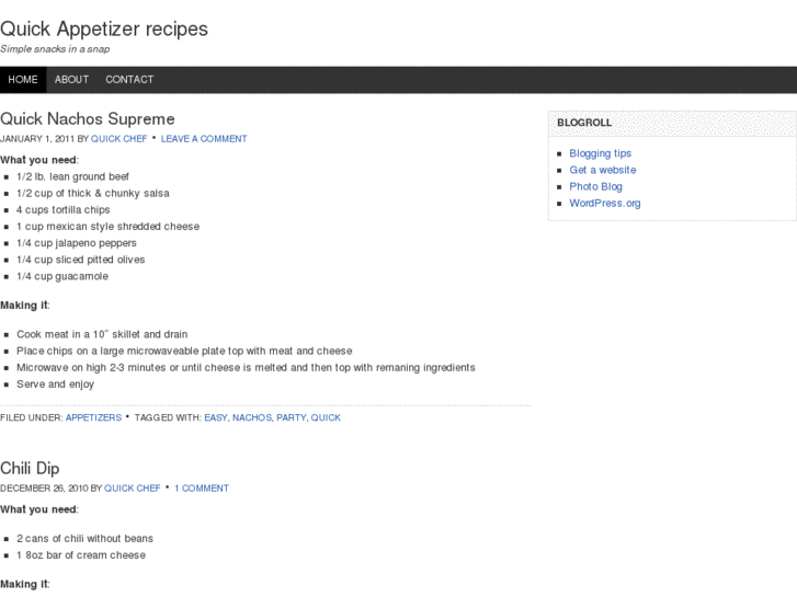 www.quickappetizers.net