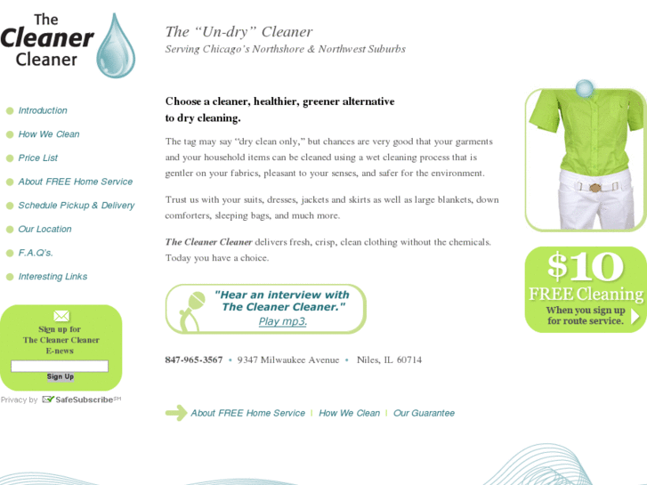 www.thecleanercleaner.com