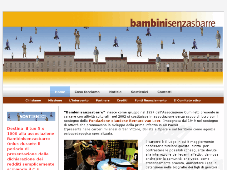 www.bambinisenzasbarre.org