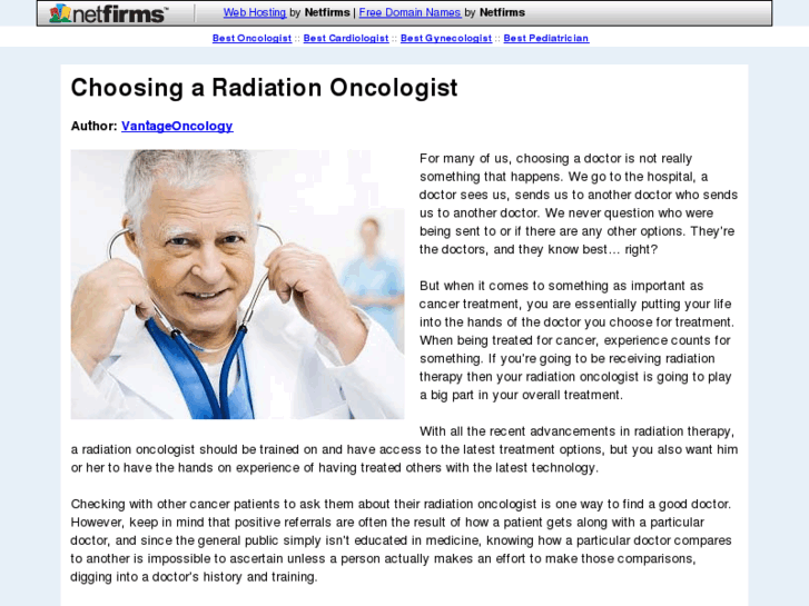 www.best-oncologist.com