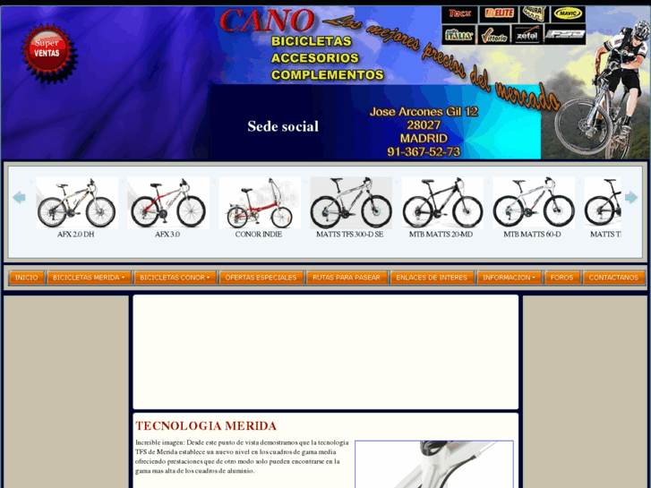 www.bicicletascano.net