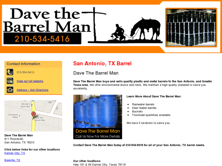 www.davethebarrelmantexas.com