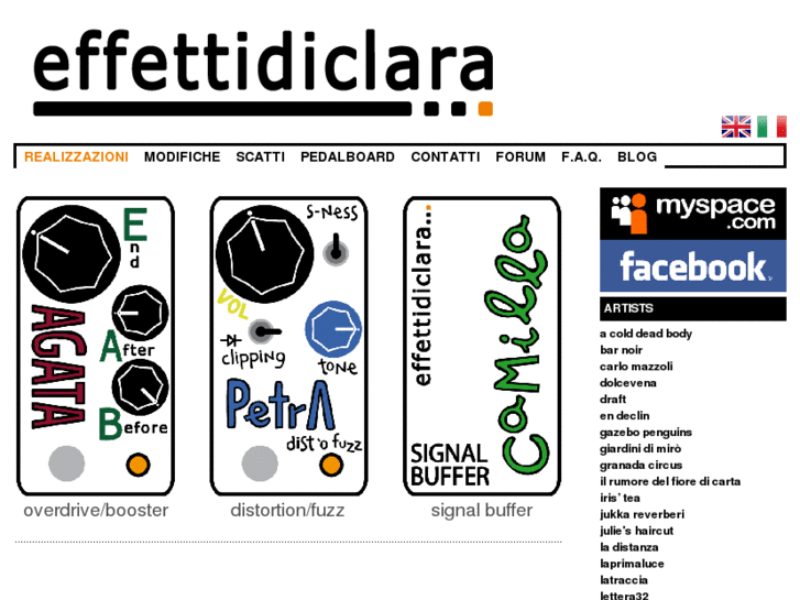 www.effettidiclara.com