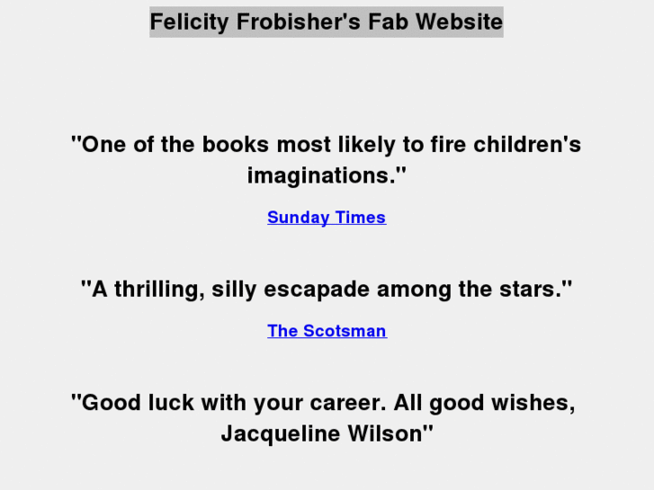 www.felicityfrobisher.com