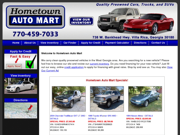 www.hometownautomart.net