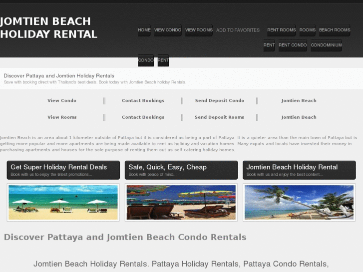 www.jomtienbeachholidayrental.com