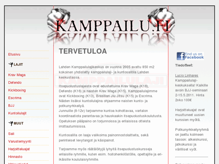 www.kamppailu.fi