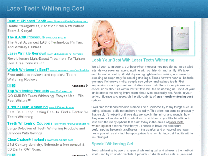 www.laserteethwhiteningcost.net