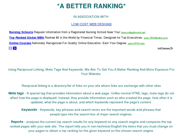 www.abetterranking.co.uk