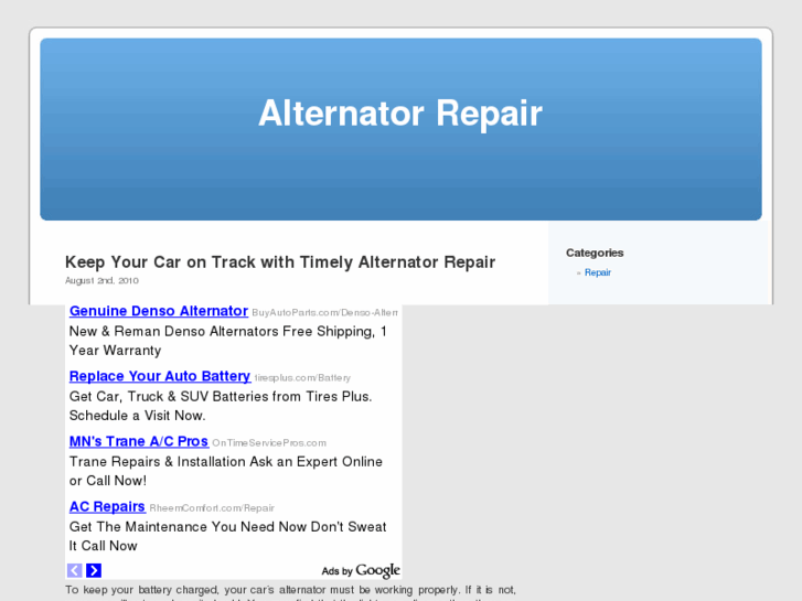 www.alternatorrepair.org