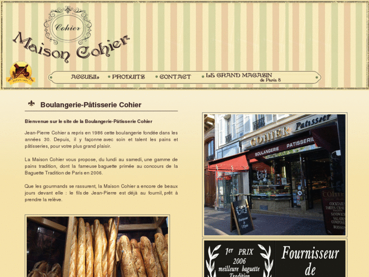 www.boulangeriepatisseriecohier.com