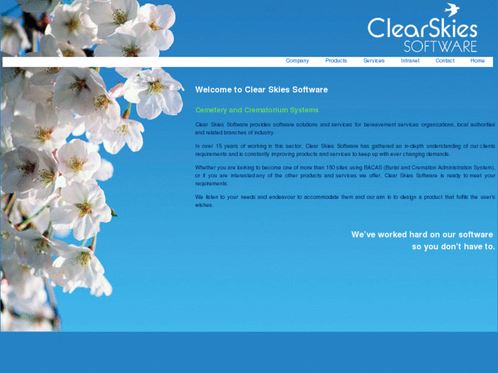 www.clearskiessoftware.com