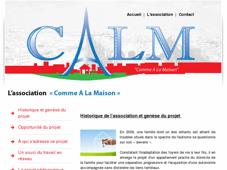 www.commealamaison-calm.com