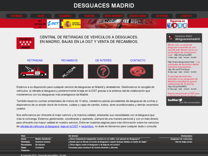 www.desguacesmadrid.es