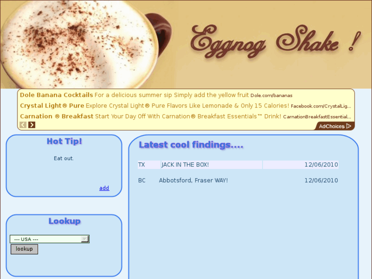 www.eggnogshake.com