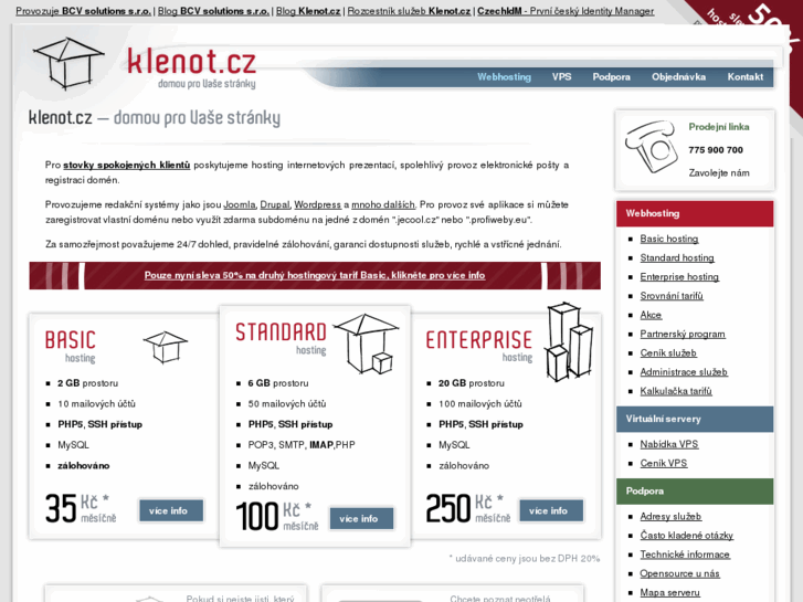 www.klenot.cz