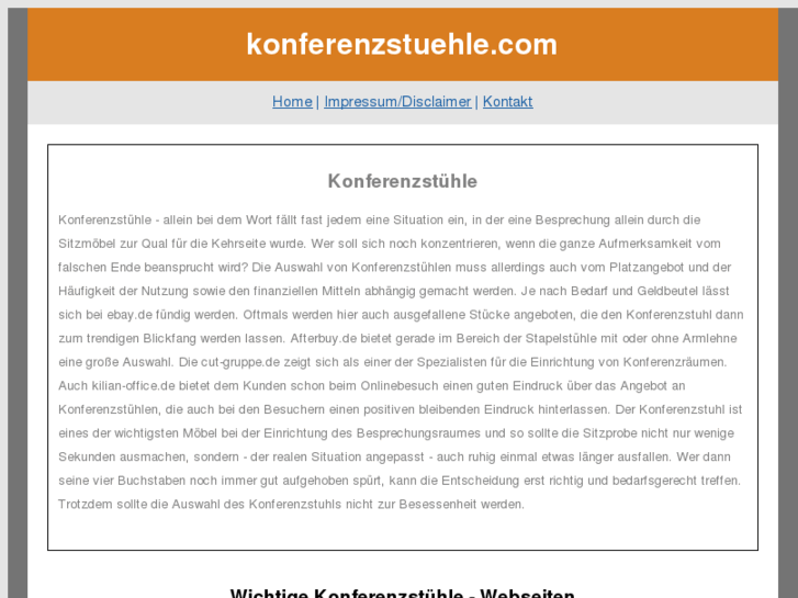 www.konferenzstuehle.com