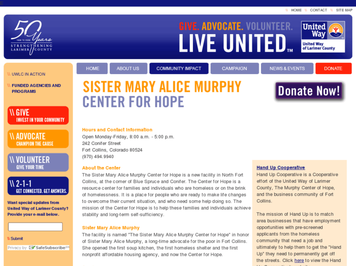 www.murphycenterforhope.org