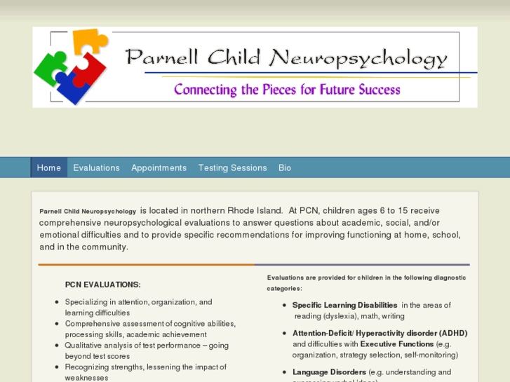 www.parnellchildneuropsychology.com