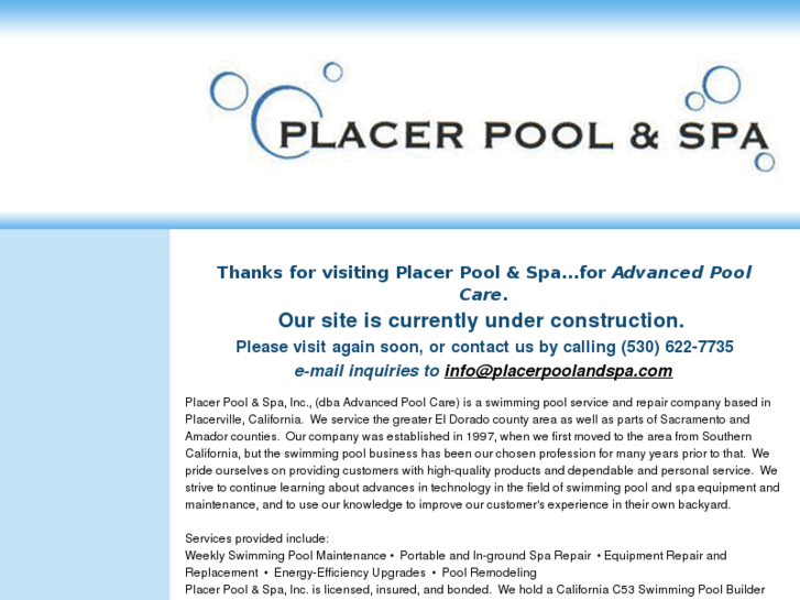 www.placerpoolandspa.com