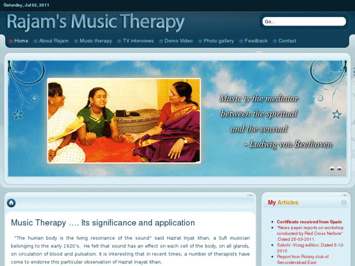 www.rajamsmusictherapy.com