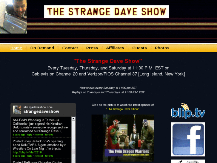 www.strangedaveshow.com