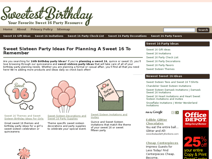 www.sweetestbirthday.com