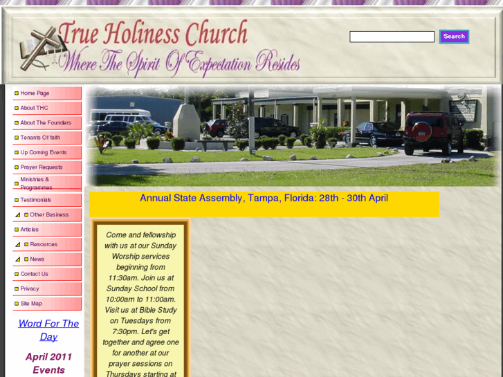 www.thetrueholinesschurch.com