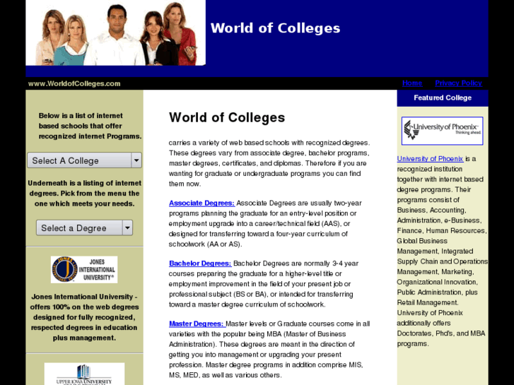 www.worldofcolleges.com