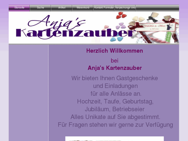 www.anjaskartenzauber.com