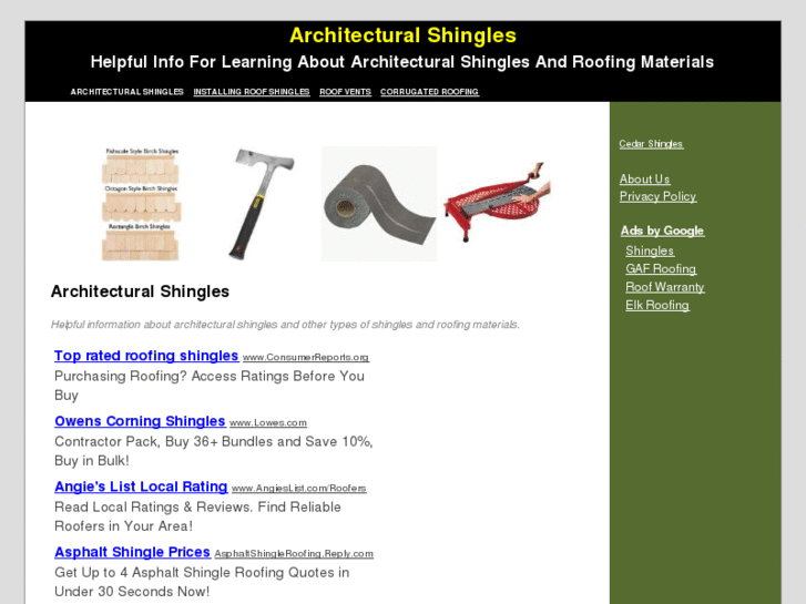 www.architecturalshingles.org