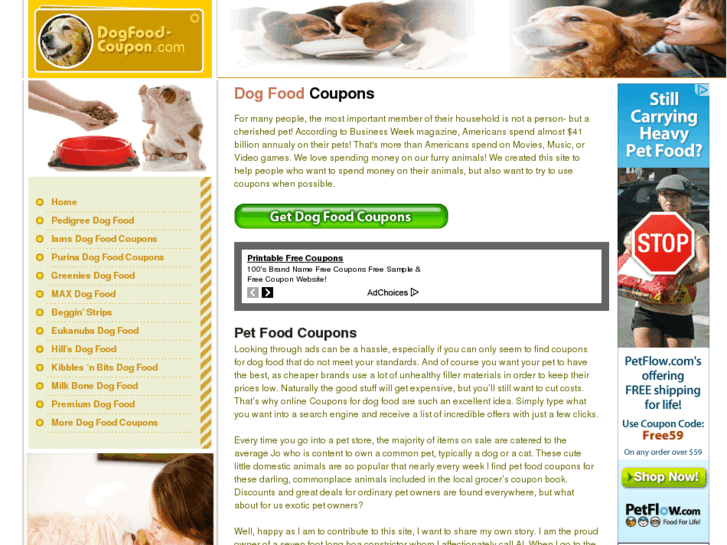 www.dogfood-coupon.com