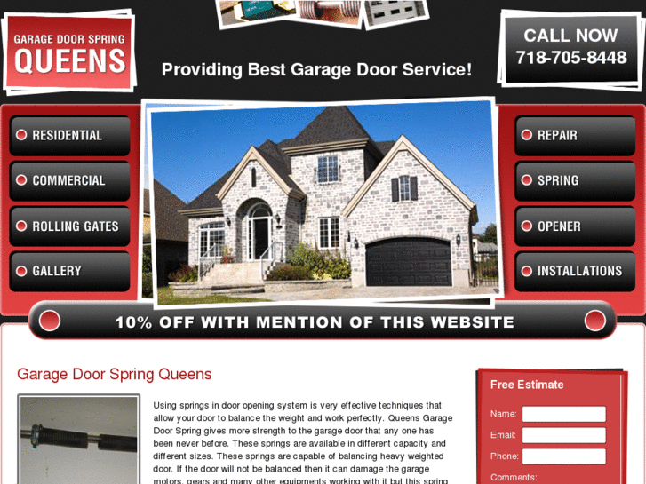 www.garagedoorspringqueens.com