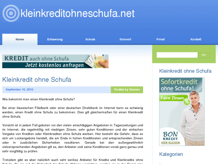 www.kleinkreditohneschufa.net